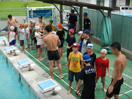 少年消防クラブの防火教室