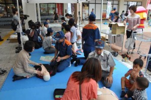 救急医療週間中の救急イベントを実施