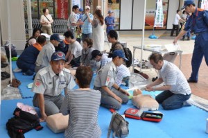 救急医療週間中の救急イベントを実施