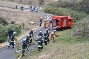 山火事防止訓練